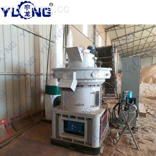 YULONG XGJ560 машина для производства древесных гранул